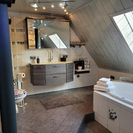 Ferienwohnung Fitness Entspannung Sauna Im Westerwald Derschen Exterior foto