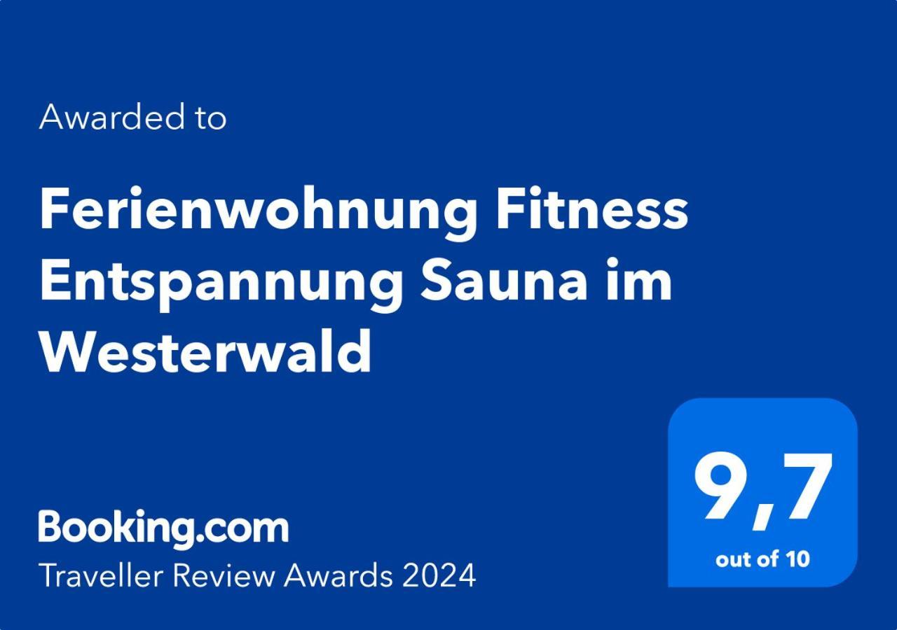 Ferienwohnung Fitness Entspannung Sauna Im Westerwald Derschen Habitación foto